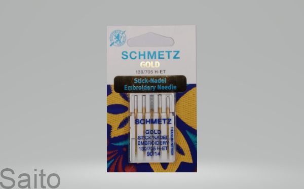 Picture of SCHMETZ GOLD EMBROIDERY 90/14