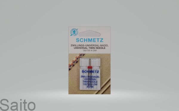 Picture of SCHMETZ NEEDLES  TWIN 3.00/90
