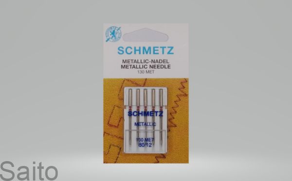 Picture of SCHMETZ NEEDLE METALLIC 80/12