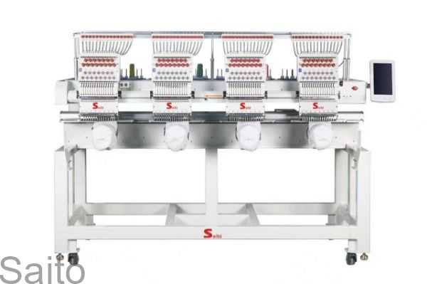 Picture of SAITO 4 HEAD EMBROIDERY MACHINE