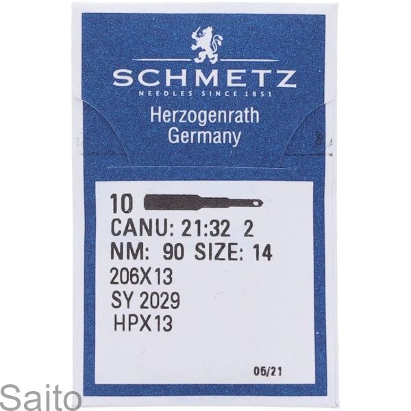 Picture of SCHMETZ NEEDLES FOR SINGER 206K, 306K; 319K; 320K