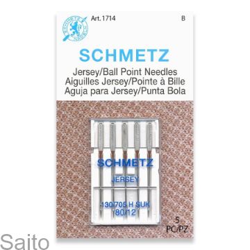 Picture of SCHMETZ NEEDLES, BALLPNT 80/12