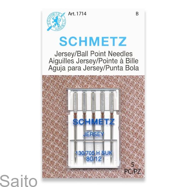 Picture of SCHMETZ NEEDLES, BALLPNT 80/12